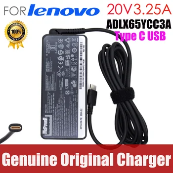 

Original 65W Type C AC Adapter Laptop Charger for Lenovo Air 14 15 thinkplus Pro13 2020 thinkPad X1 Tablet 2017/2017/2nd/Evo