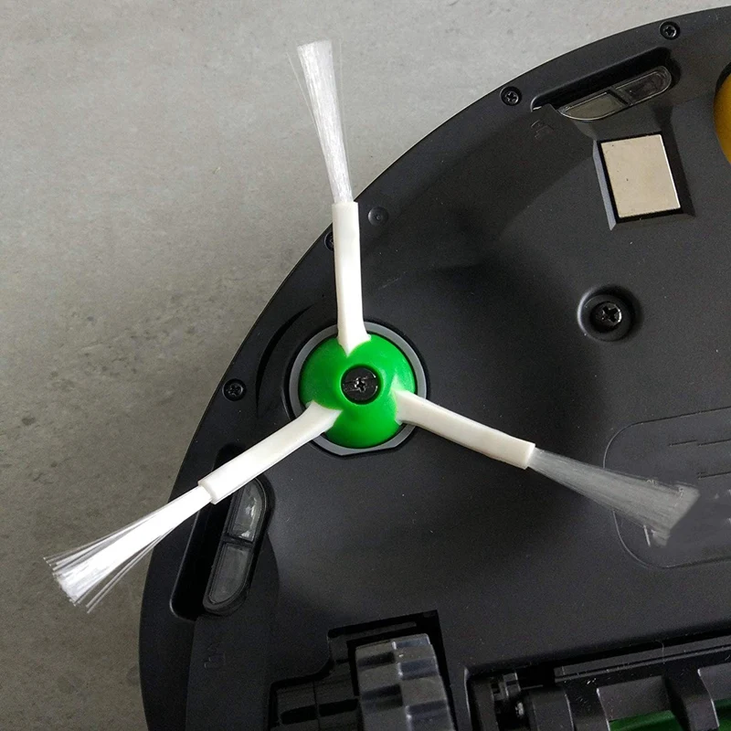 Запасные части для Irobot Roomba I Series I7 и E Series E5 E6 зеленая боковая щетка для роботизированного пылесоса 10 шт