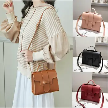 

New Women Fashion PU Leather Small Shoulder Bag Ladies Crossbody Bag Handbag