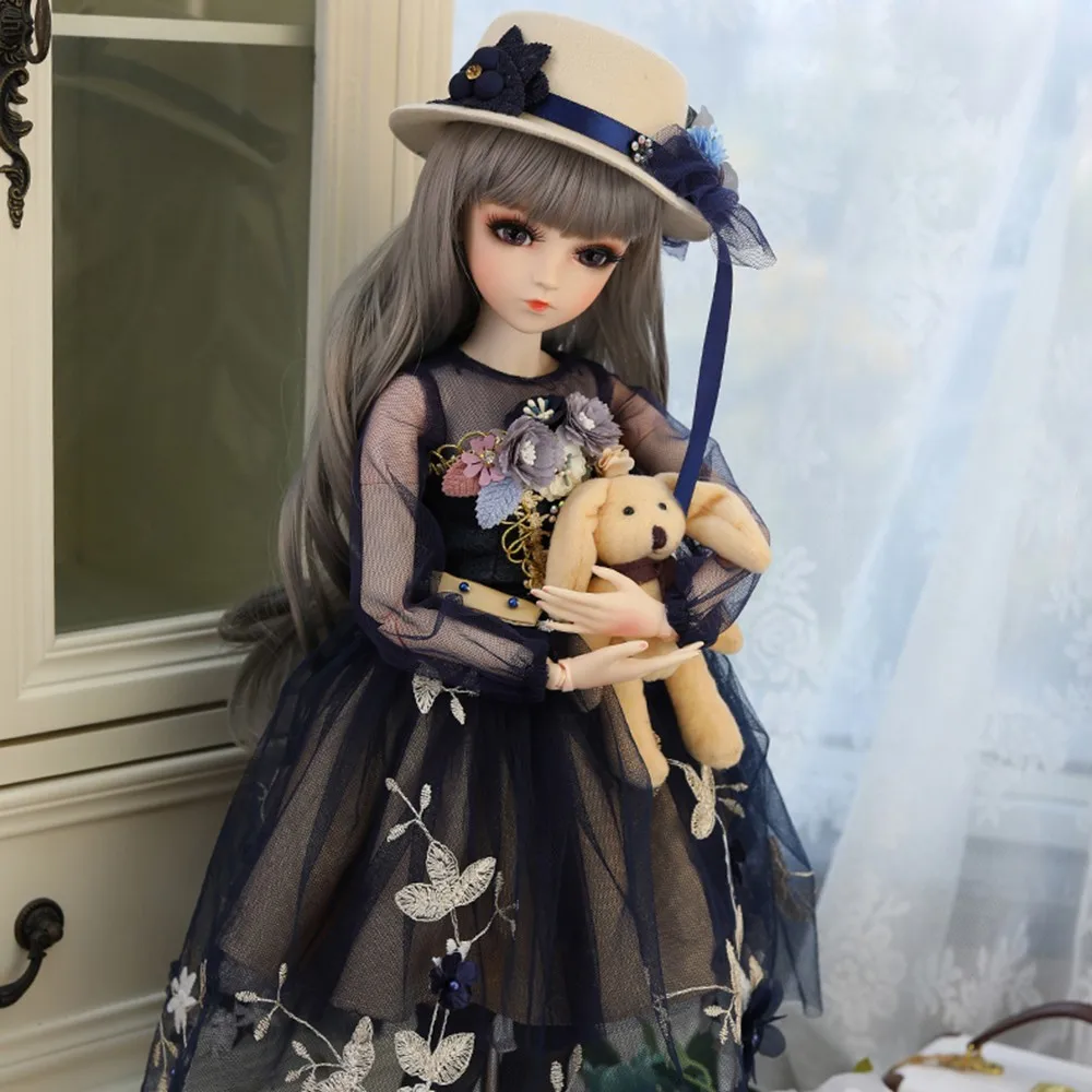 60 см модная BJD большая кукла Дорис Кэти ручная модификация версия 1/3 BJD куклы принцессы с макияжем полный набор кукла для девочки день рождения