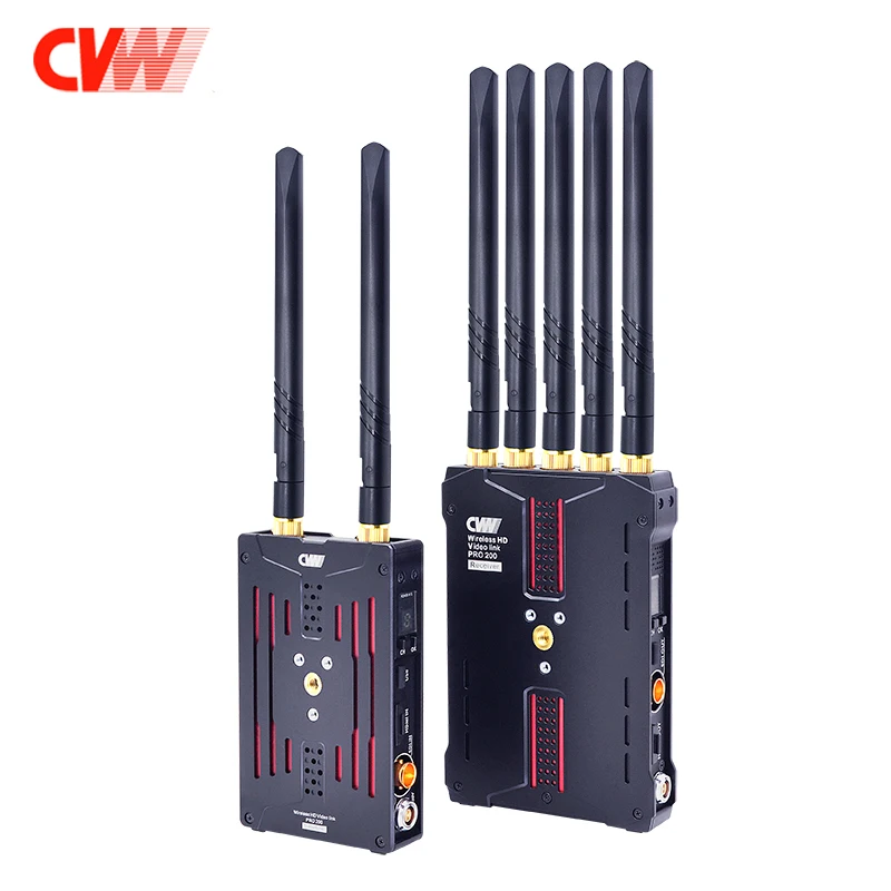 CVW Pro200 200m беспроводной HD видео система передачи 5 ГГц SDI HDMI 1080P Многофункциональный беспроводной передатчик и приемник изображения