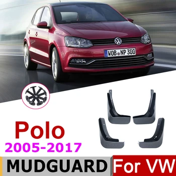 

Mudguards For Volkswagen VW Polo Mk4 MK5 9N3 6C 6R 2007~2005 Fender Mud Guard Flaps Splash Flap Accessories 2016 2015 2010 2006