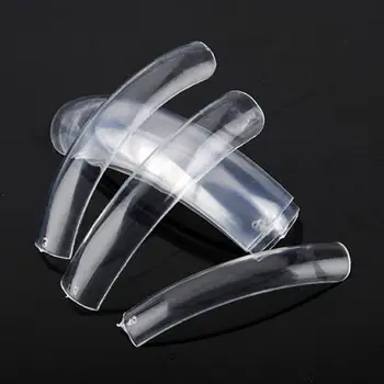 

500pcs Clear UV Gel French Acrylic False Nail Art Salon Extra long Tips