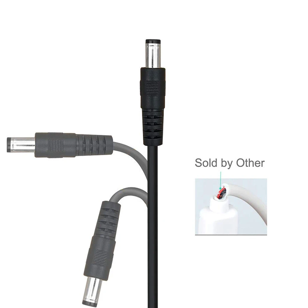 CCTV кабель DC12V силовой удлинитель 2,5*6 мм соединитель Штекерный к женскому для 5 м 10 м 15mr для wifi ip-камеры безопасности силовой кабель
