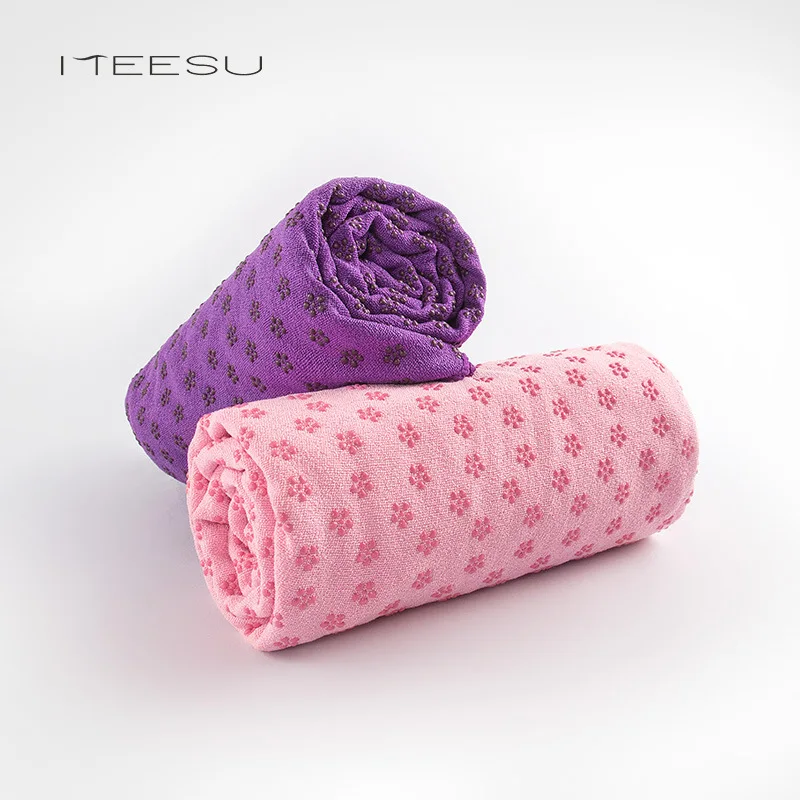

Yoga Blanket Drape Supplies Towel Beginners Sweat Absorbing Anti-slip Iyengar Yoga Cloth Pad Blanket Fitness Mat