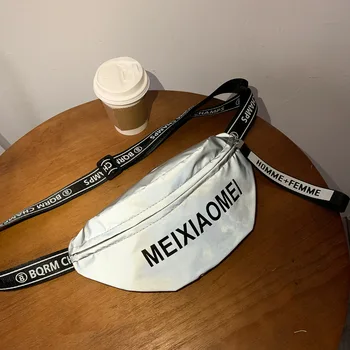 

Small bag female 2020 bungee new style Korean wild crossbody bag fashion chest bag waist handbag women bag