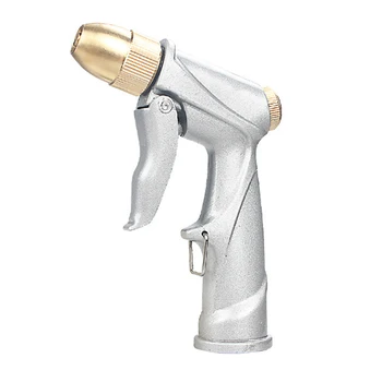 

Garden Hose Nozzle Heavy Duty Alloy Nozzle with Non-slip Handle Multiple Watering Patterns High Pressure Watering Irrigation WWO