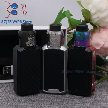 

Original Electronic Cigarette 30-80W Vape Box Kits Temperature Control 1500mAh Battery Box Mod Kits VAPE E Cigarettes vs n95