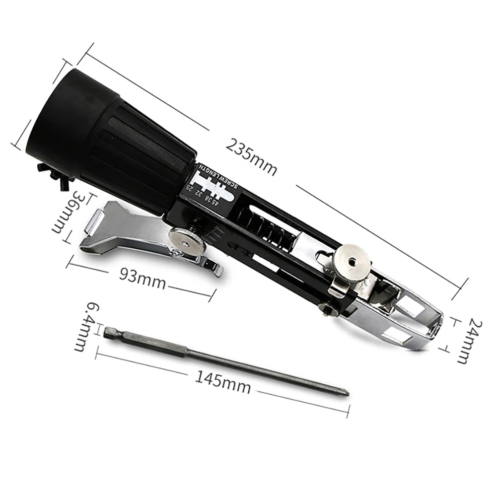 Pistola de Pregos Arma de Prego Arma para Ferramentas Elétrica sem Fio Automática Corrente Adaptador Parafuso Carpintaria Broca Energia Attachme 12 Pistolas de pregos
