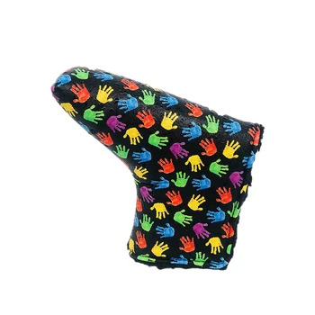 

Golf Putter Head Cover PU Handsomeness Cap for Golf Club Head Covers Accessory