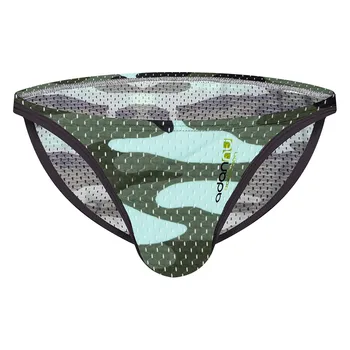 

JAYCOSIN Sexy Men Panties Fashion Splicing Soft Knickers For Men Breathable Sexy Male Briefs Mens Panties Lingerie Underwear