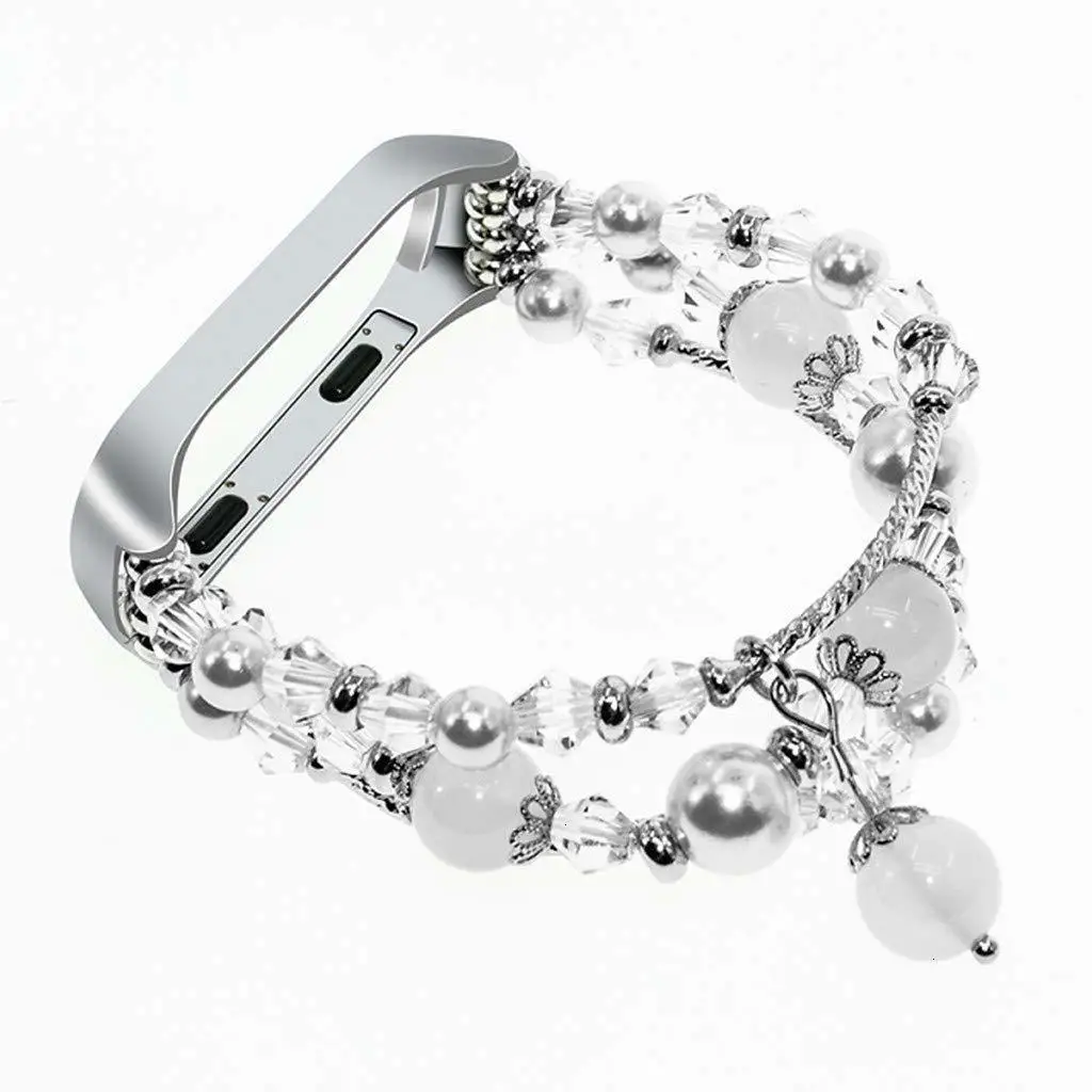 Браслет для xiaomi mi Band 4, 3, ремешок с бусинами, ремешок на запястье, браслет, умные часы, сменный ремешок для часов, аксессуары, регулируемый