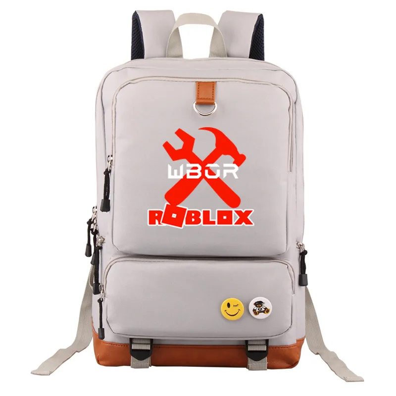 

Cross-Border Roblox Virtual World New Style Backpack Hot Selling New Style Students Shoulder School Bag Breathable Men's And Wom
