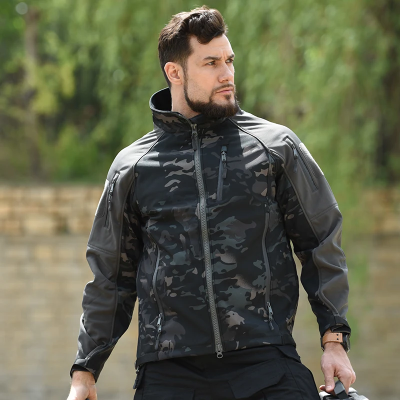 Tactical Waterproof Jacket Men Army 