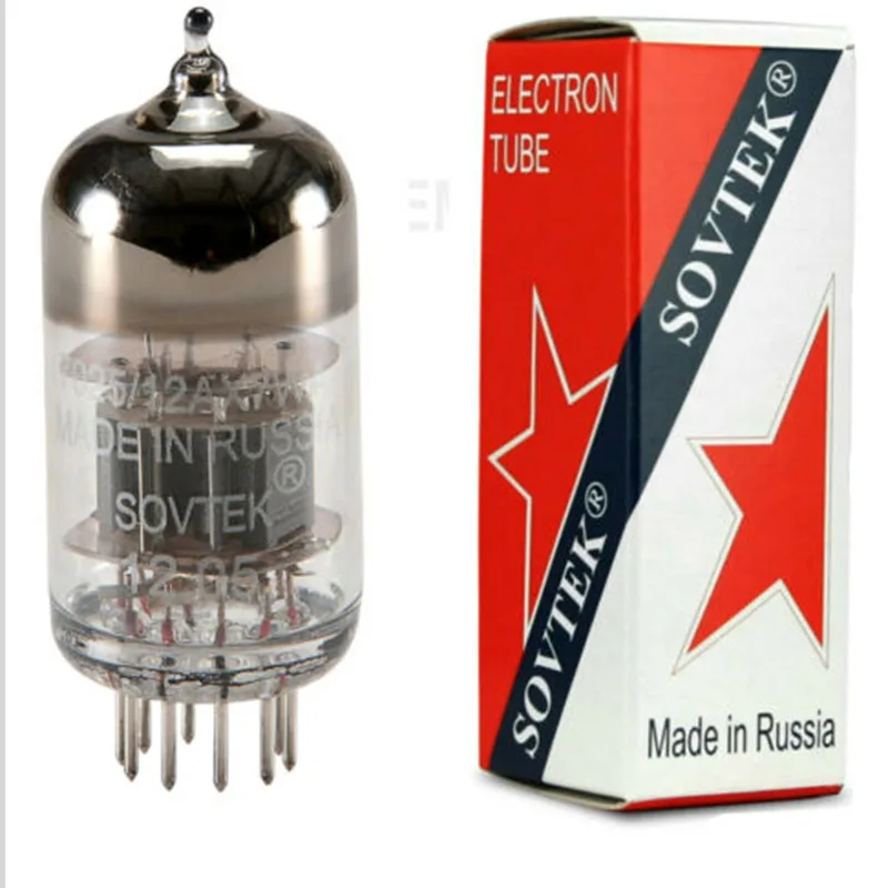 

2pcs/lots Sovtek 12AX7WA Vacuum Tube Replace 6N6 7025 6N4 ECC83 Factory Test And Match