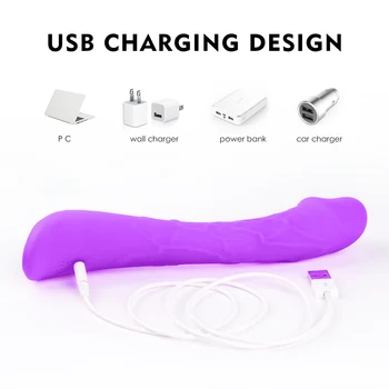 Soft Dildo Vibrator Sex Toys for Women 9 modes Magic Wand Clitoris Anal Massager Female Masturbator Vagina Adult Erotic Products 5