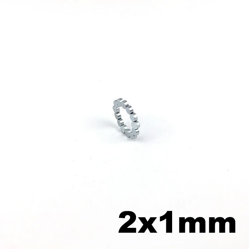 

Магнитный диск диаметром 2*1 мм с диаметром NdFeB, круглый магнит, постоянный магнит NdFeB, микро магниты, Tinny Precision 200 шт.