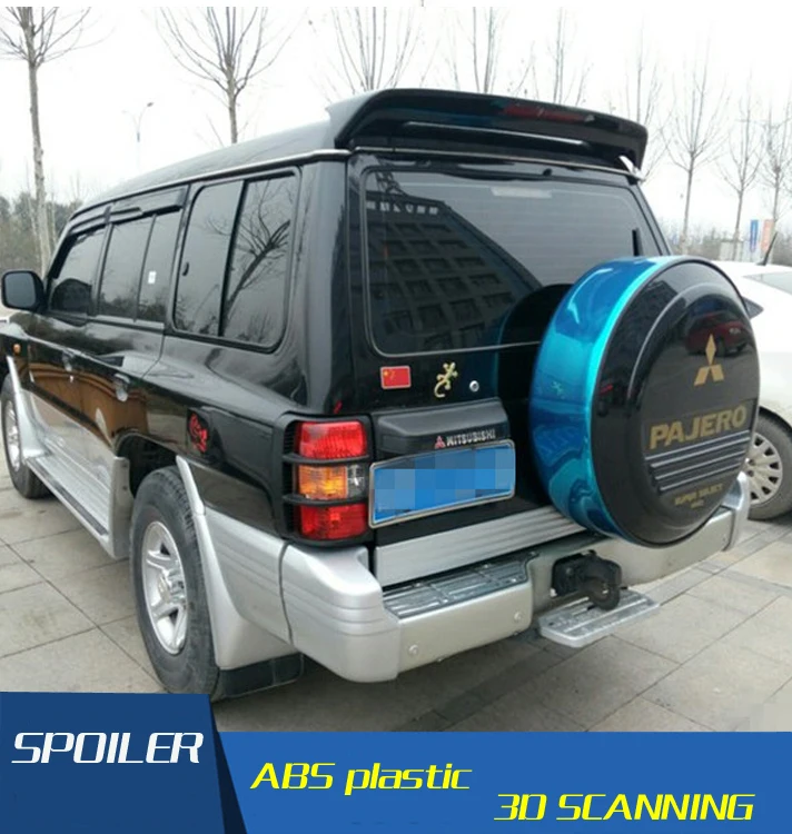 Спойлер для Pajero V33 V6 спойлер из АБС пластика автомобиля заднего крыла цветной