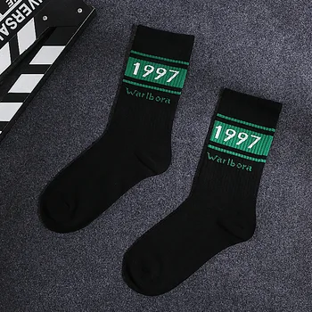 

1 Pair High Quality Fashion Harajuku Chaussette Style Weed Socks for Women Men's Cotton Hip Hop Socks Man Meias Mens Calcetines