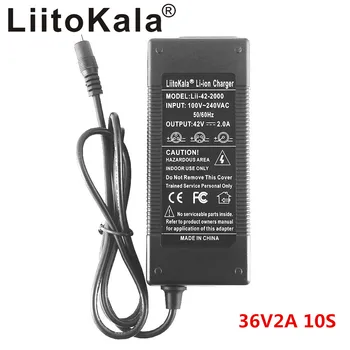 

New 36V 2A battery charger output 42V 2A input charger 100-240VAC Li-ion lithium poly charger for 10 Series 36V electric bike
