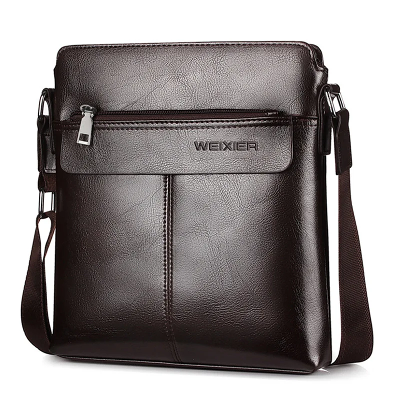 Ретро Мужские сумки через плечо, деловой маленький портфель, сумка на плечо, Мужская Роскошная брендовая Повседневная сумка-мессенджер, мужская сумка из искусственной кожи