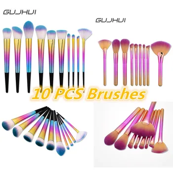 

9Pcs Blending Pencil Foundation Eye shadow Makeup Brushes Eyeliner Brush j1014