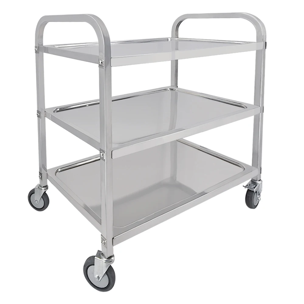 3 Tier Stainless Steel Trolley 4 Model Hotel Catering Serving Trolley 4 Model Hotel Catering Serving