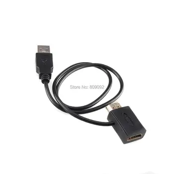 

Computer Cable 1080P USB 2.0 HDMI Male To Female Adapter Extender Power Supply Connector Cable for HDTV Male Cable