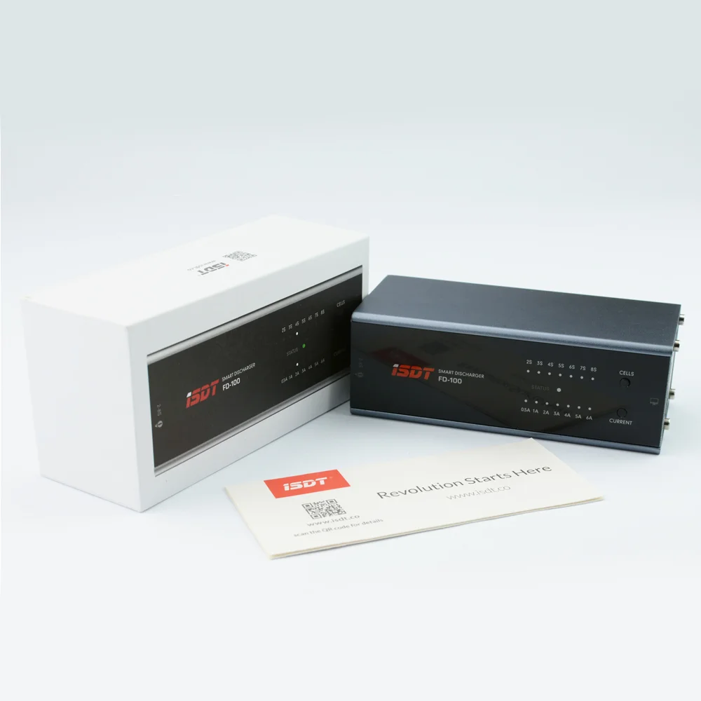 ISDT FD-100 80 Вт 6A умное управление Dis зарядное устройство для 2 S-8 S Lipo батарея для RC моделей пользовательская зарядка XT60 порт зарядное устройство