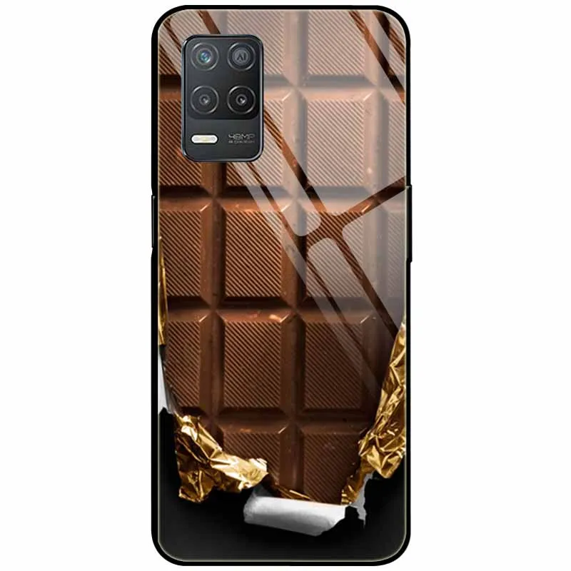 Tempered Glass Hard Protective Back Cover - Cute Design