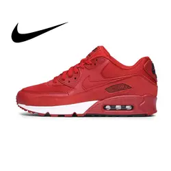 Оригинальный Nike Оригинальные кроссовки AIR MAX 90 ESSENTIAL для мужчин кроссовки Классические, модные, для улицы, Спортивная дышащая обувь Новый