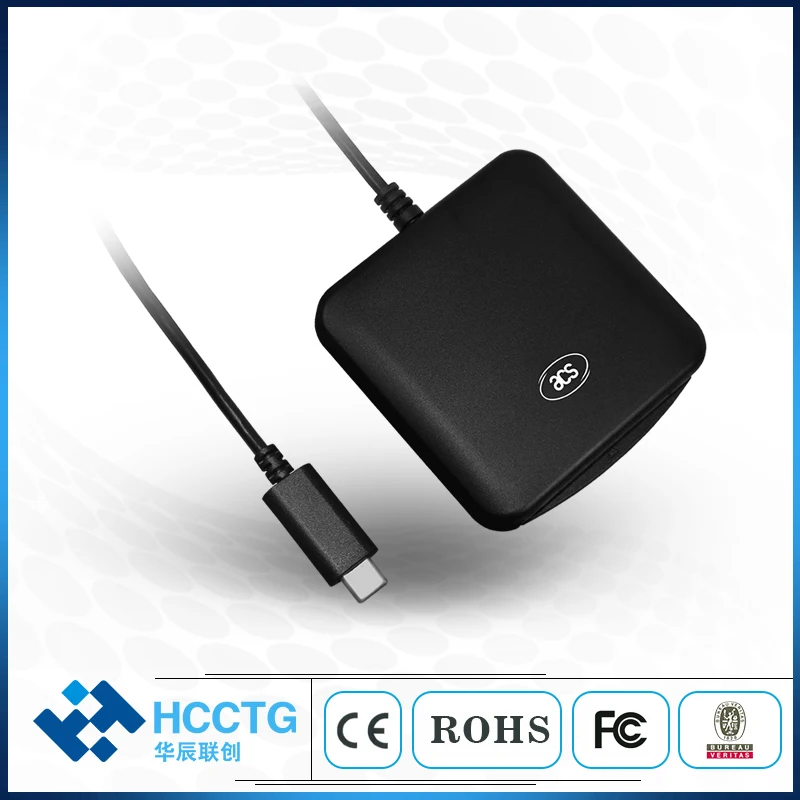 EMV ISO7816 контактная карта памяти IC Reader писатель с USB ACR39U-UF type C