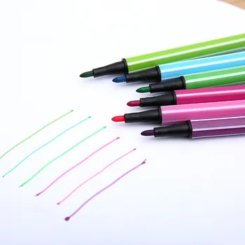 

12/18/24 PCS Colors Fine Liner Dual Tip Brush Pens Drawing Painting Watercolor Art Marker Pens School Supplies