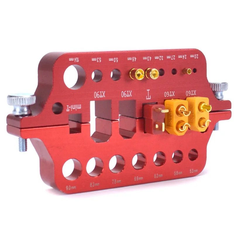 

TOP Model Motor Electrical Adjustment XT60 XT90 T Inserted Banana Head Aluminum Alloy Welding Model Plugwelding for RC Quadcopte