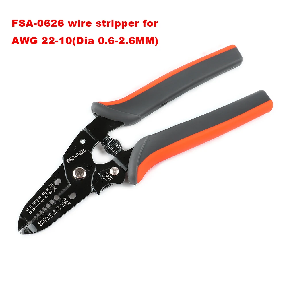 Open Barrel Crimper Tool for Molex Style DELPHI AMP TYCO Terminals 24-14 AWG