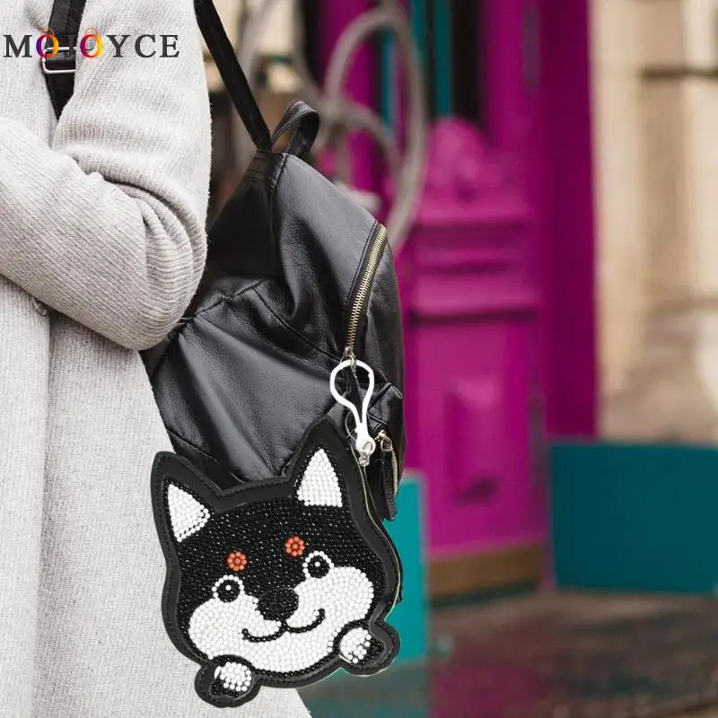 DIY алмаз особенной формы картина кошелек сумка милый мультфильм щенок шаблон портмоне 4 стиля