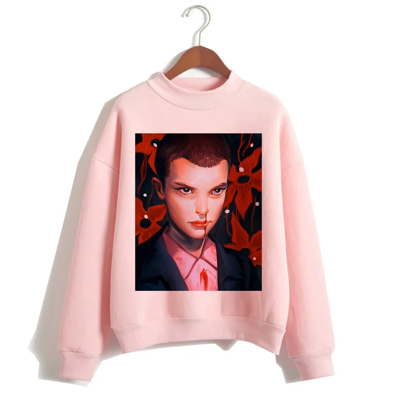 Странные вещи толстовки для женщин веселое Harajuku Мультфильм Eleven Friends хип хоп женские свитшоты Don't Lies 90s Толстовка - Цвет: 11193