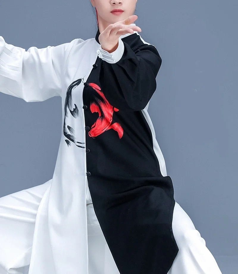Китайская форма тайцзи одежда для кунг-фу Боевые искусства костюм представление костюмы ушу костюм кунг-фу наряд Тай Чи одежда FF2242