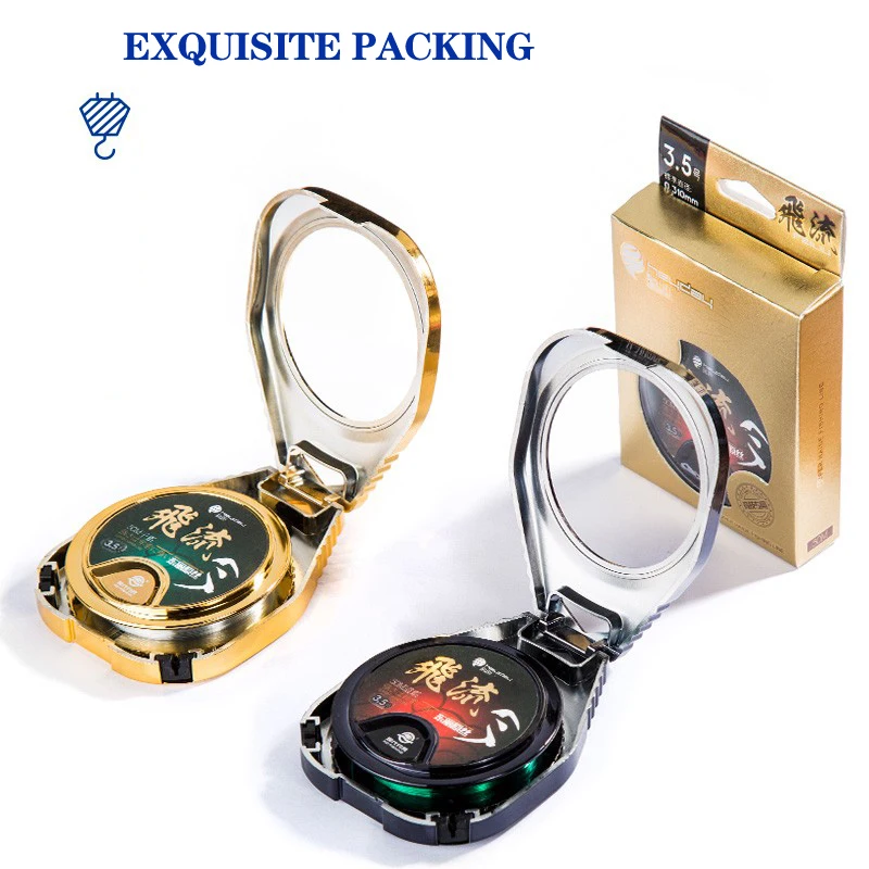 50M Fishing Line Main Line and Subline Super Tensile Force Soft Japanese Imports Uncoiled Nylon pesca