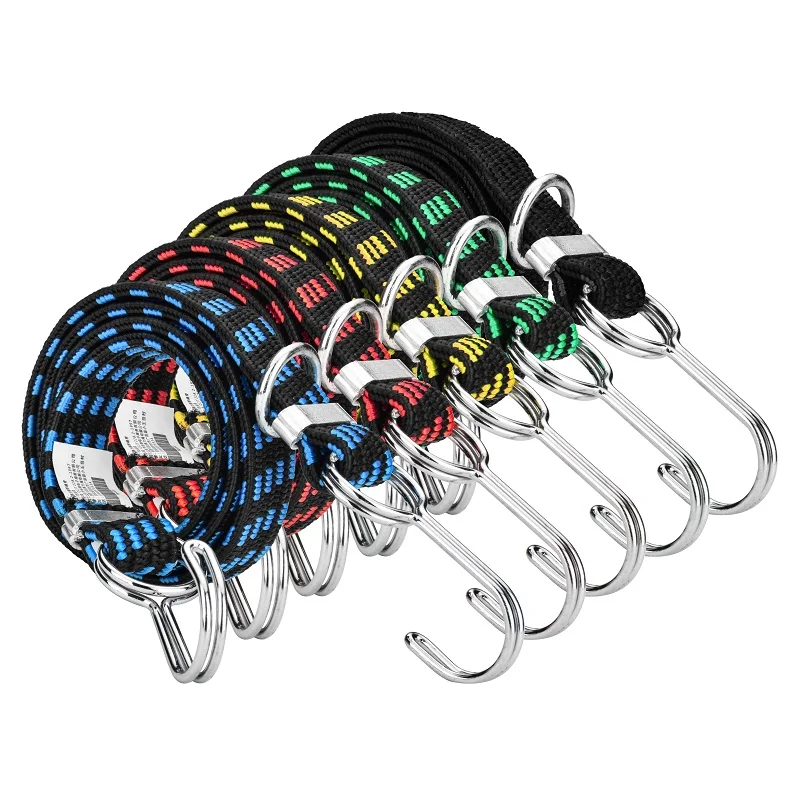 Высококачественная эластичная веревка для мотоцикла, велосипедная веревка, повязки для багажа, обернутый ремень, обернутый в связывающее Крепление багажника, 5 цветов