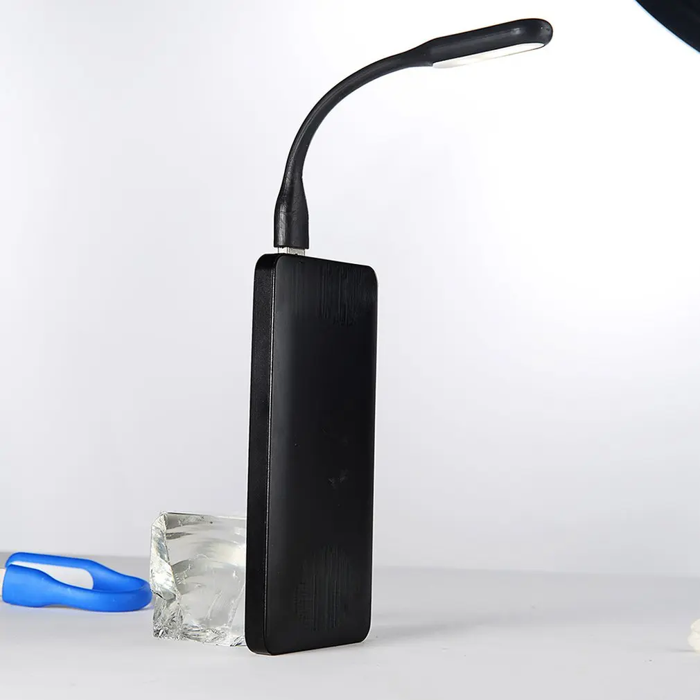 Портативный мини USB светодиодный гибкий Ночной светильник, супер яркий книжный светильник, лампа для чтения для внешнего аккумулятора, ноутбука, ноутбука, Прямая поставка