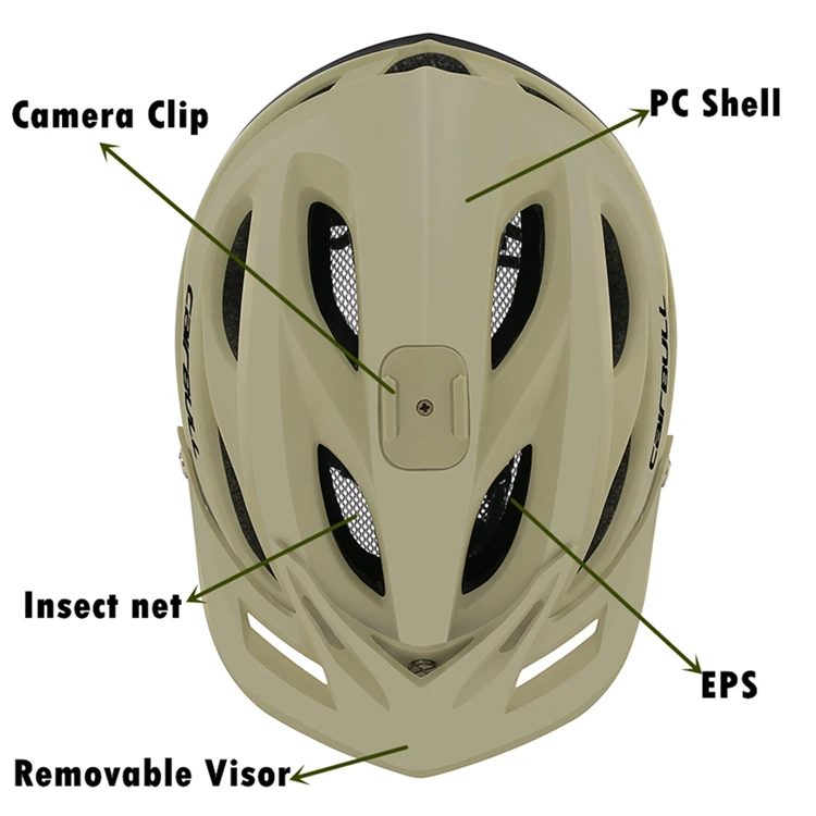 Cairbull горный велосипедный шлем все-terrai Casco MTB велосипедные шлемы для верховой езды спортивный защитный шлем для бездорожья велосипедный шлем BMX