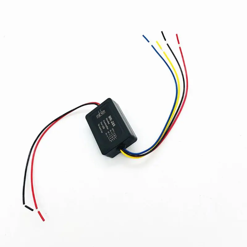 Пара 3-ступенчатое последовательного потока полу динамический Chase Flash Light Хвост светильник Модуль Коробки автомобильный сигнал поворота контроллер мотоциклы