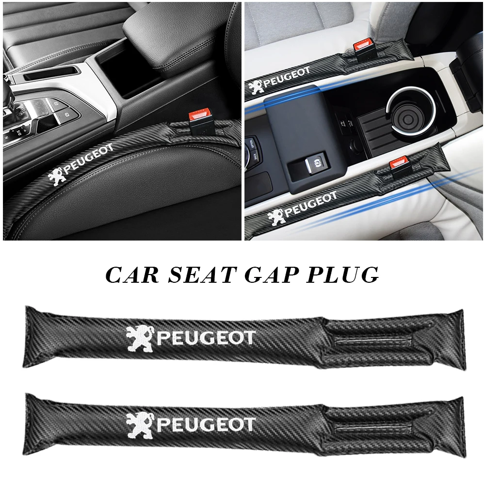 

1PC Car Interior Seat Gap Plug Fillers Spacer Filler Slot Plug For Peugeot 206 308 307 207 208 3008 407 508 2008 RCZPeugeot 206