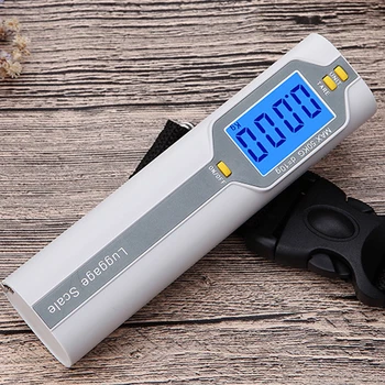 

50KG 10g Portable Electronic LCD Digital Hanging Weight Scale Pocket Scale for Luggage Suitcase Travel Bag