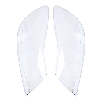 

1 Pair Car Left & Right Waterproof Clear Headlight Lens Cover Replacement Dust-Proof Headlight Shell Cover, for Skoda Octavia 10
