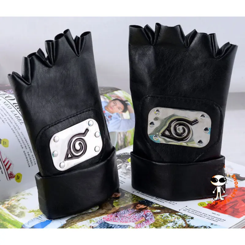 Ботинки в стиле аниме Naruto перчатки &quotКакаси&quot из PU искусственной кожи цвета: