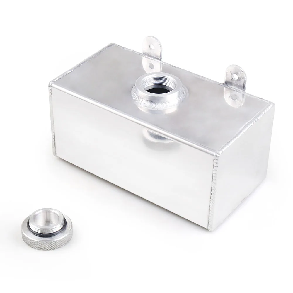 Windscreen Washer Bottle 2l Aluminium Alloy Mirror Polished for Intercooler Spray