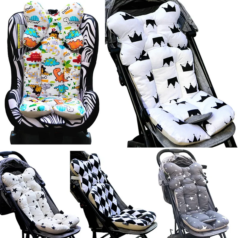  Baby Stroller Accessories Car Seat Thick Cushions 0-8 Year Baby Kids Care High Chair Seat Cushion P