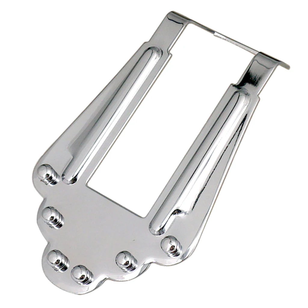 Electric Guitar Tailpiece Bridge for Jazz Archtop Guitar Instruments 6 String Guitar Musical Instrument